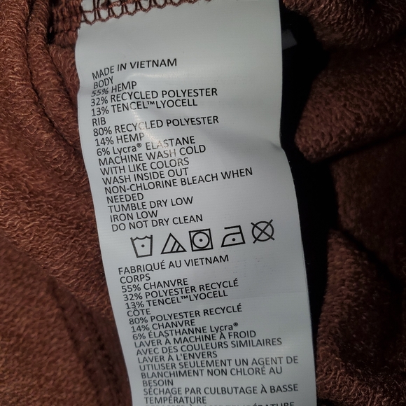 Prana Women's XS Cozy Up Terry Dress Roux Heather New with Tags - Picture 3 of 6